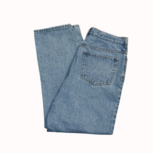 Lands End Womens Vintage Jeans Size 10 High Rise Straight Leg Light Wash Denim - Picture 3 of 15